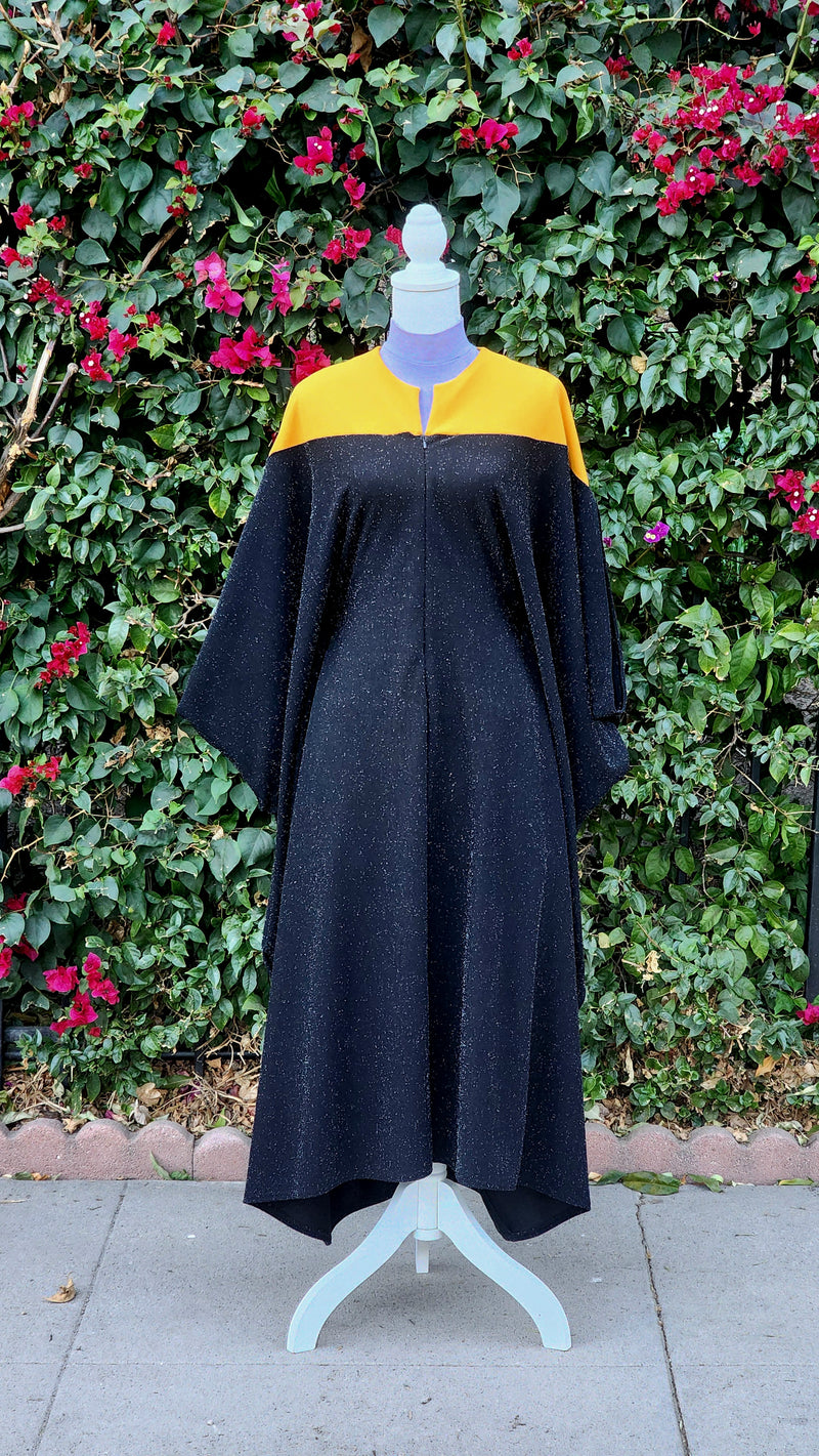 PRE-ORDER: Caftan Janeway Tunic Dress in Gold