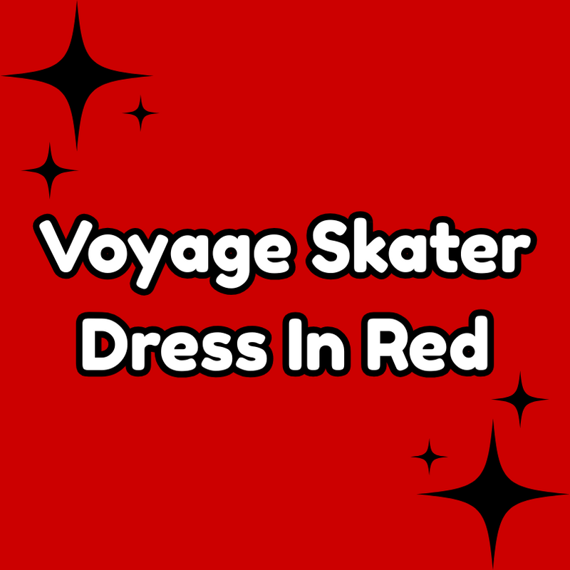 INTEREST LIST: Voyage Skater Dress in Red
