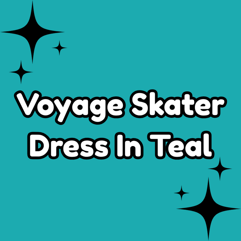 INTEREST LIST: Voyage Skater Dress in Teal