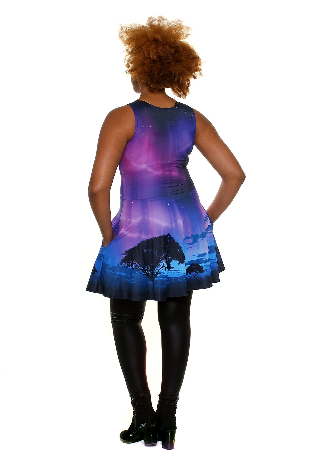 Aurora Plains A-Line Dress