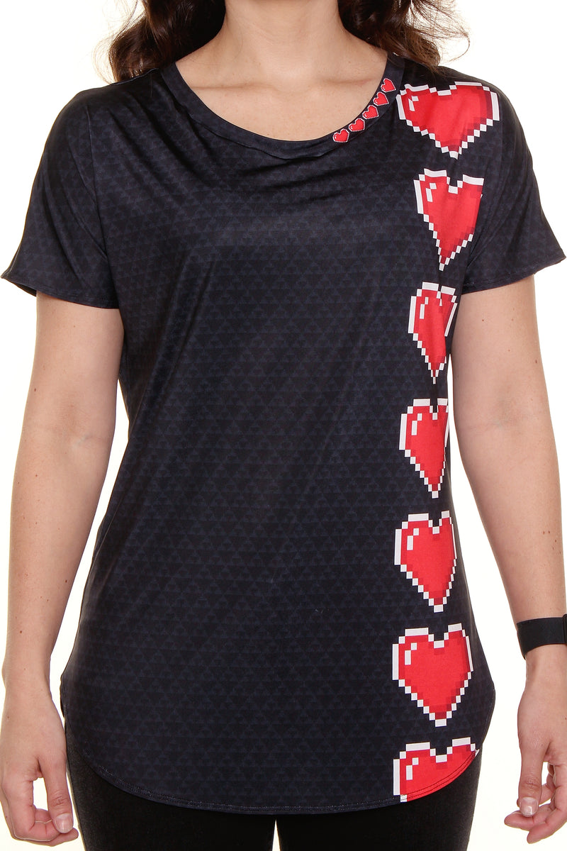 Loaded Hearts Loose Fit Tunic