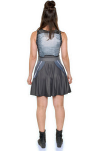 Platinum A-Line Dress